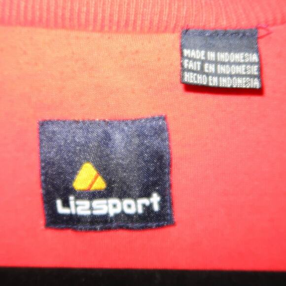 Lis Sport Vintage Baroque print 80s 90s Red Blue Gold Sailor Windbreaker Medium - Picture 7 of 8